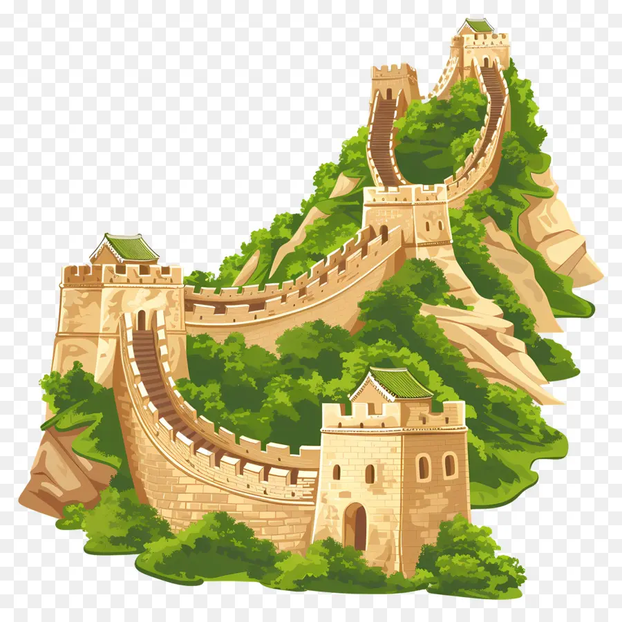 La Gran Muralla De China，Muro De Piedra PNG