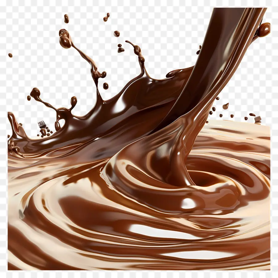 Chocolate Líquido，La Bebida De Chocolate PNG