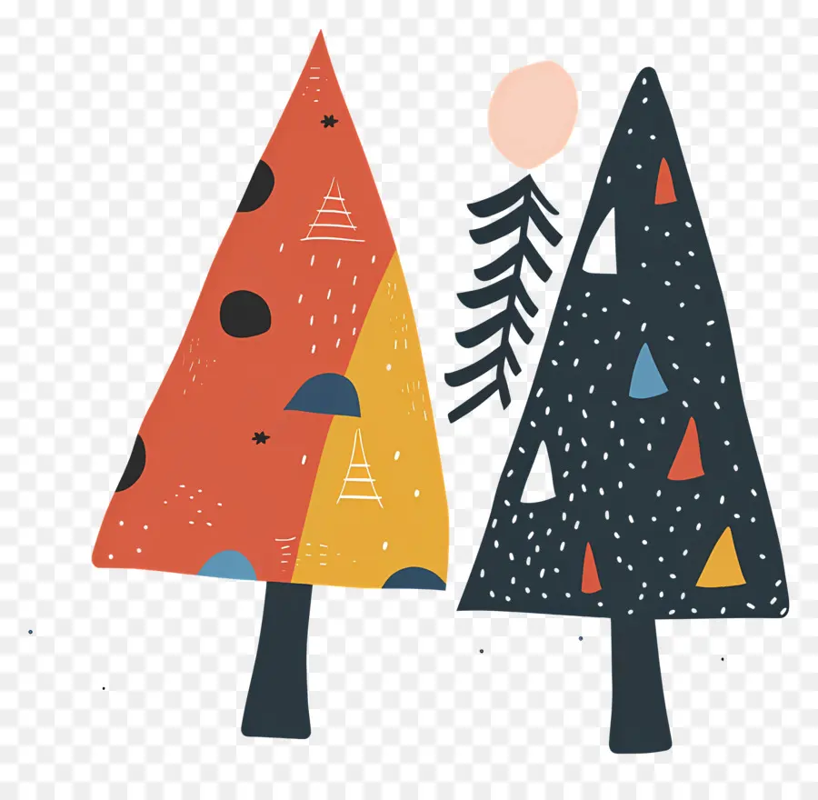 Los árboles De Navidad，Los árboles PNG