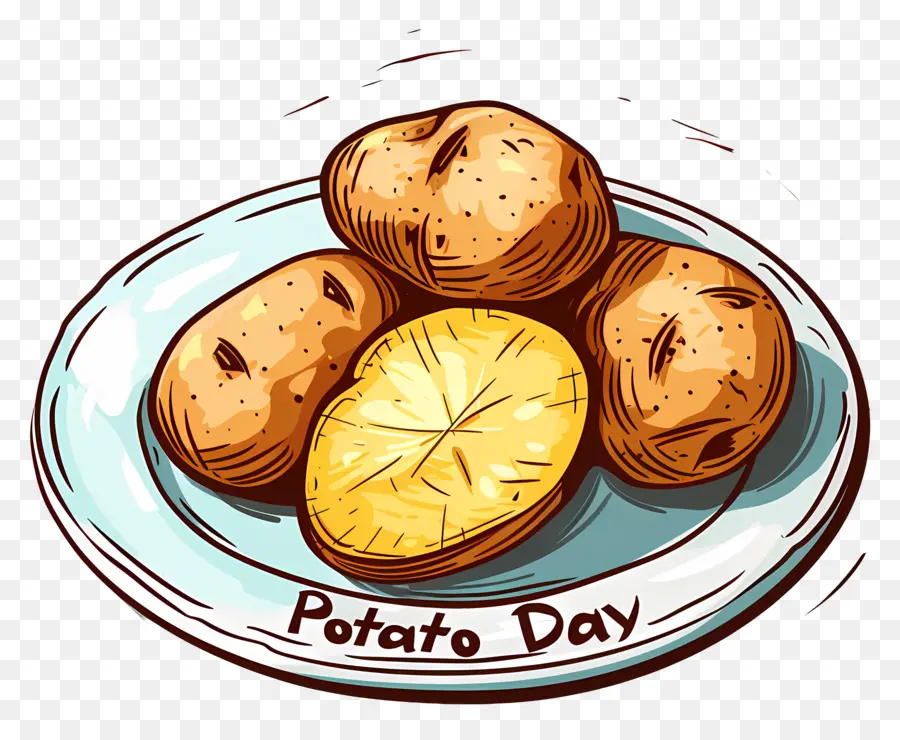 Día De La Papa，Patatas PNG