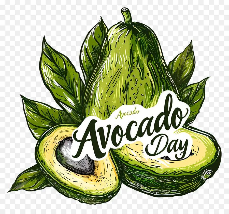 Día Del Aguacate，Palta PNG