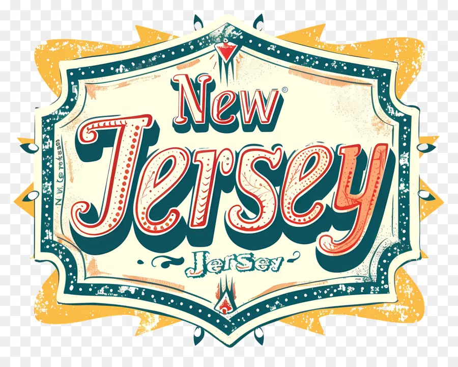 Nueva Jersey，Bandera Estatal De Nueva Jersey PNG
