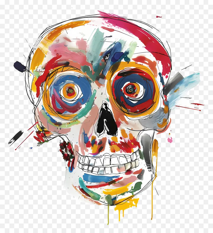 Cráneo Del Azúcar，El Arte Abstracto PNG