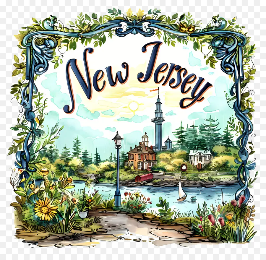 Nueva Jersey，Paisaje De Nueva Jersey PNG