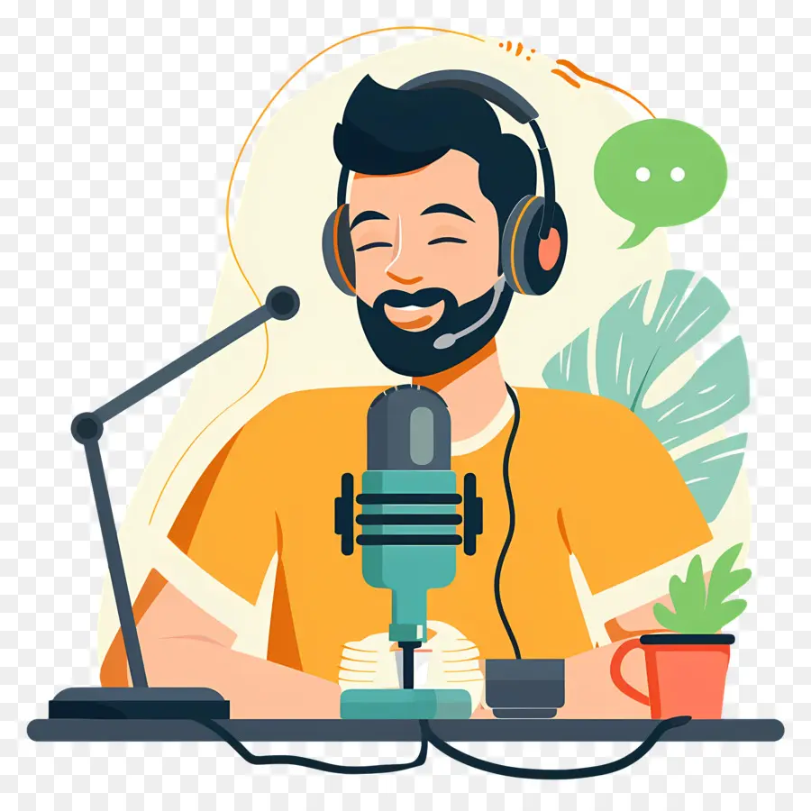 Podcaster，Podcasting PNG