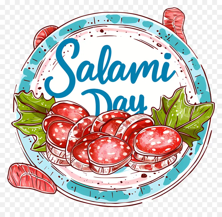 Salami Día，Salchicha Picante PNG