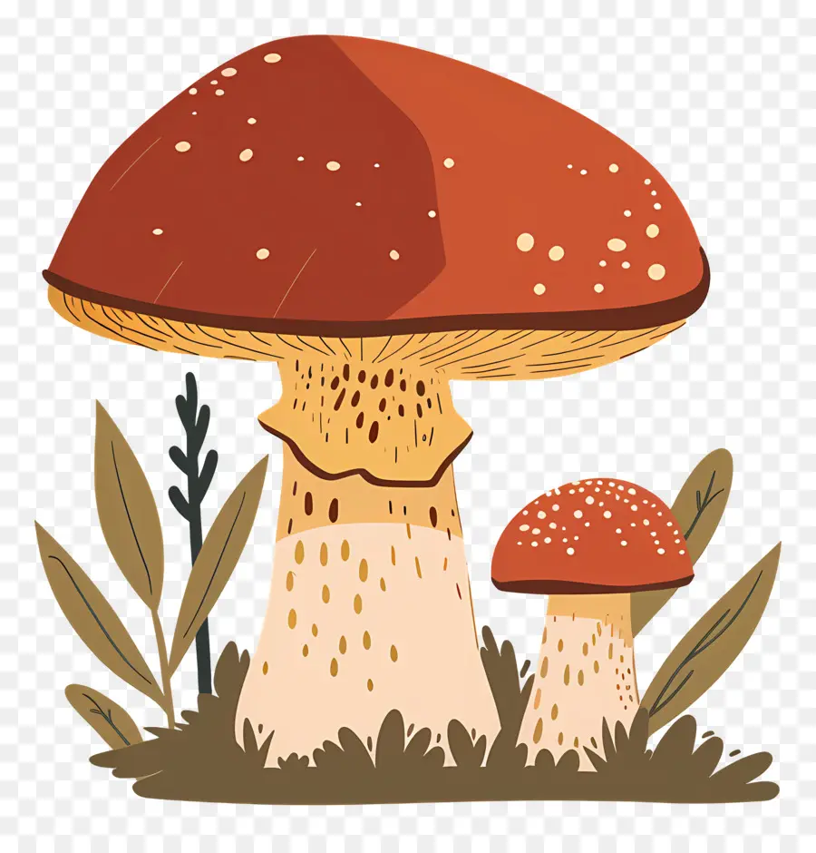 Hongo Boletus，Hongo Rojo PNG