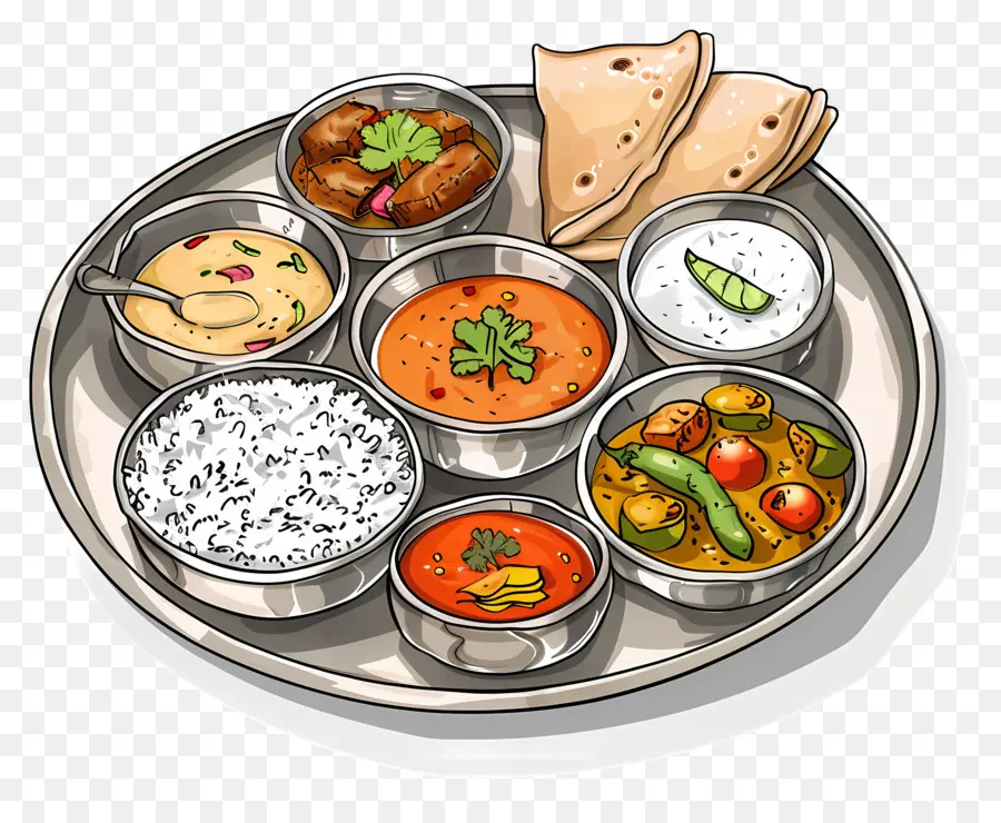 Thali Indio，Thali PNG