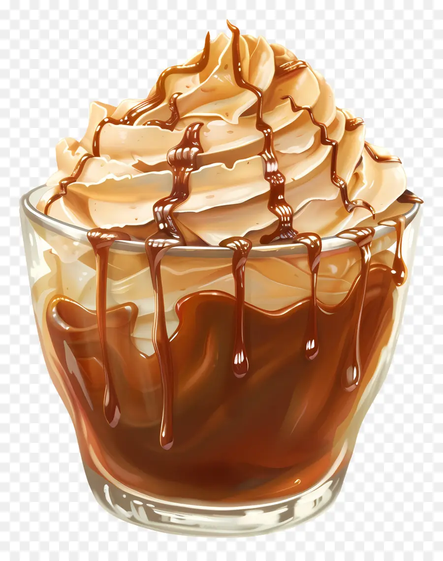 Salados Caramelo，Chocolate Caliente PNG