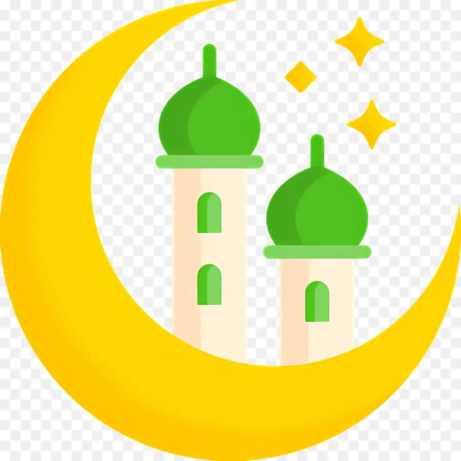 Mezquita，Crescent Moon PNG