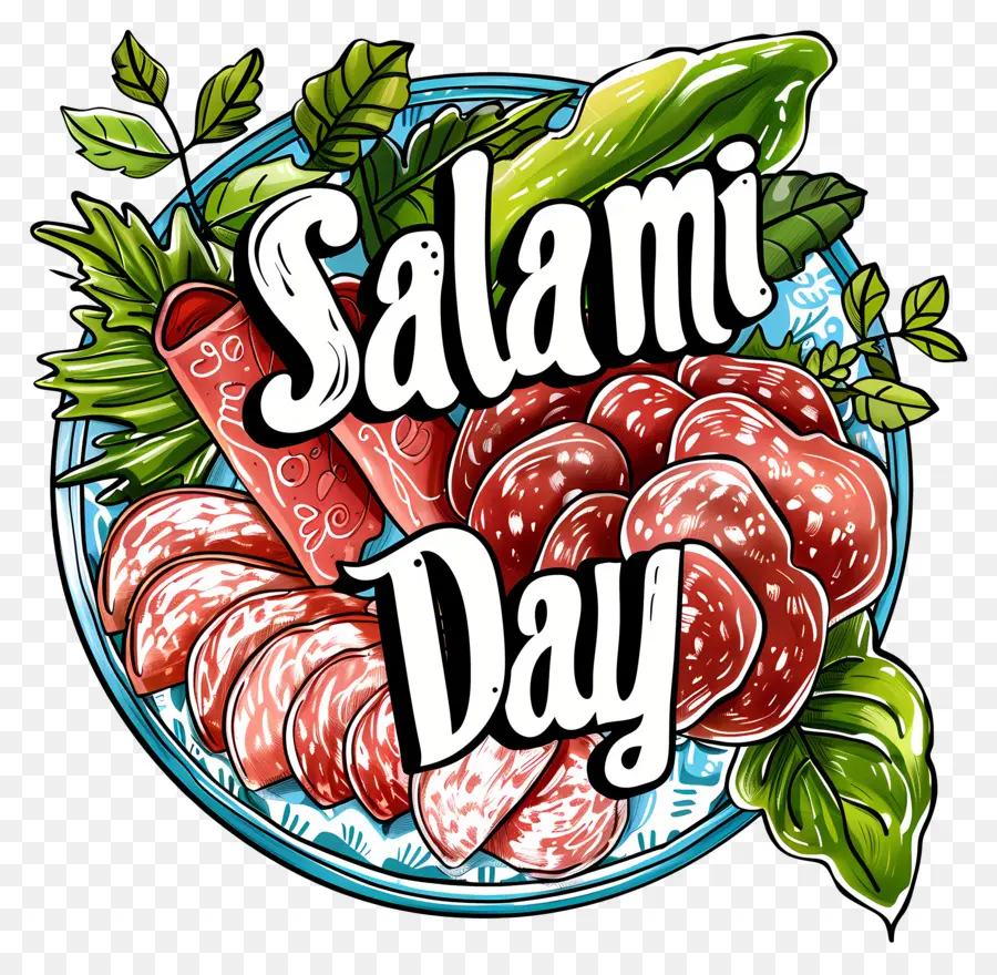 Salami Día，Placa PNG