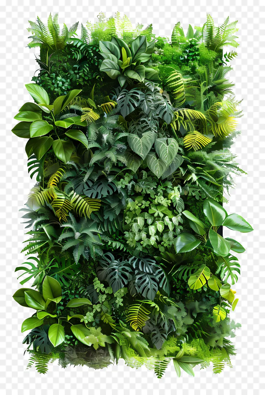 Jardín Vertical，Plantas Verdes PNG