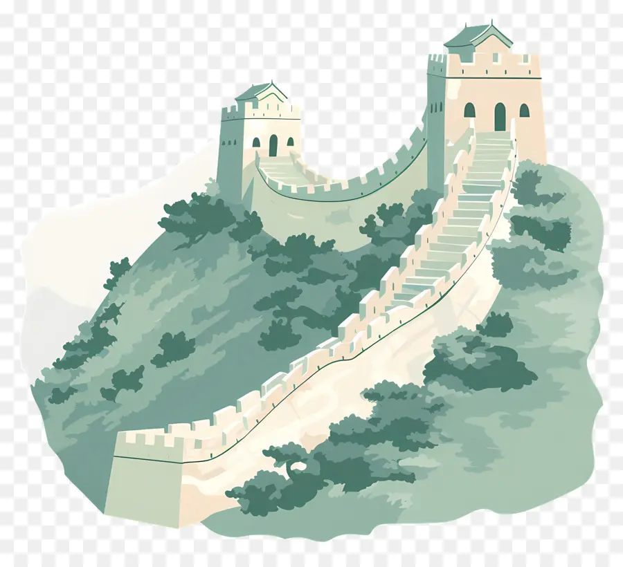 Muralla Grande China，Gran Muralla PNG