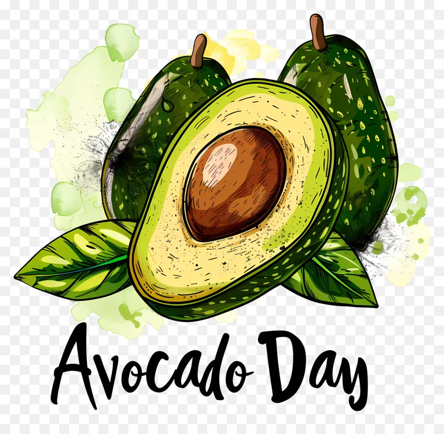 Día De Aguacate，Aguacate PNG