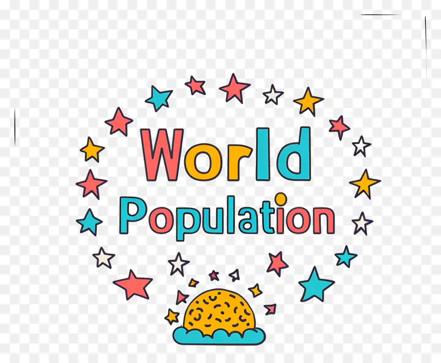 Día Mundial De La Población，Diseño De Logotipo PNG