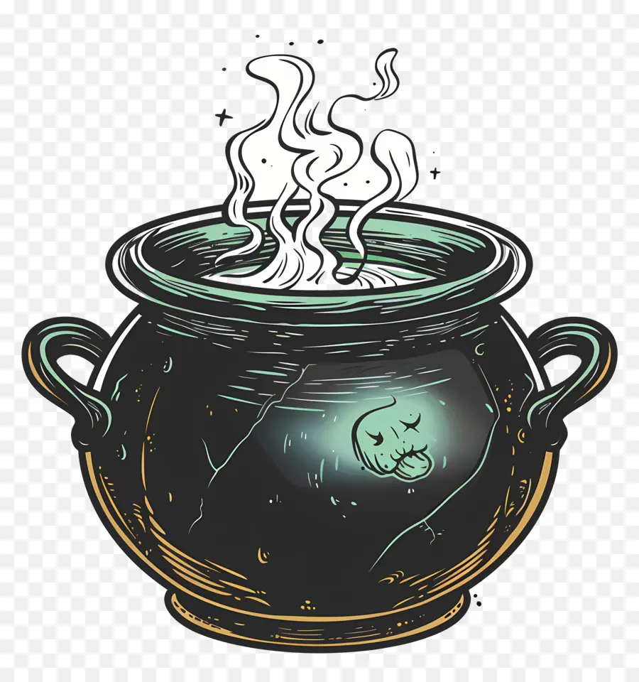 Caldero，Cauldron De Brujas PNG