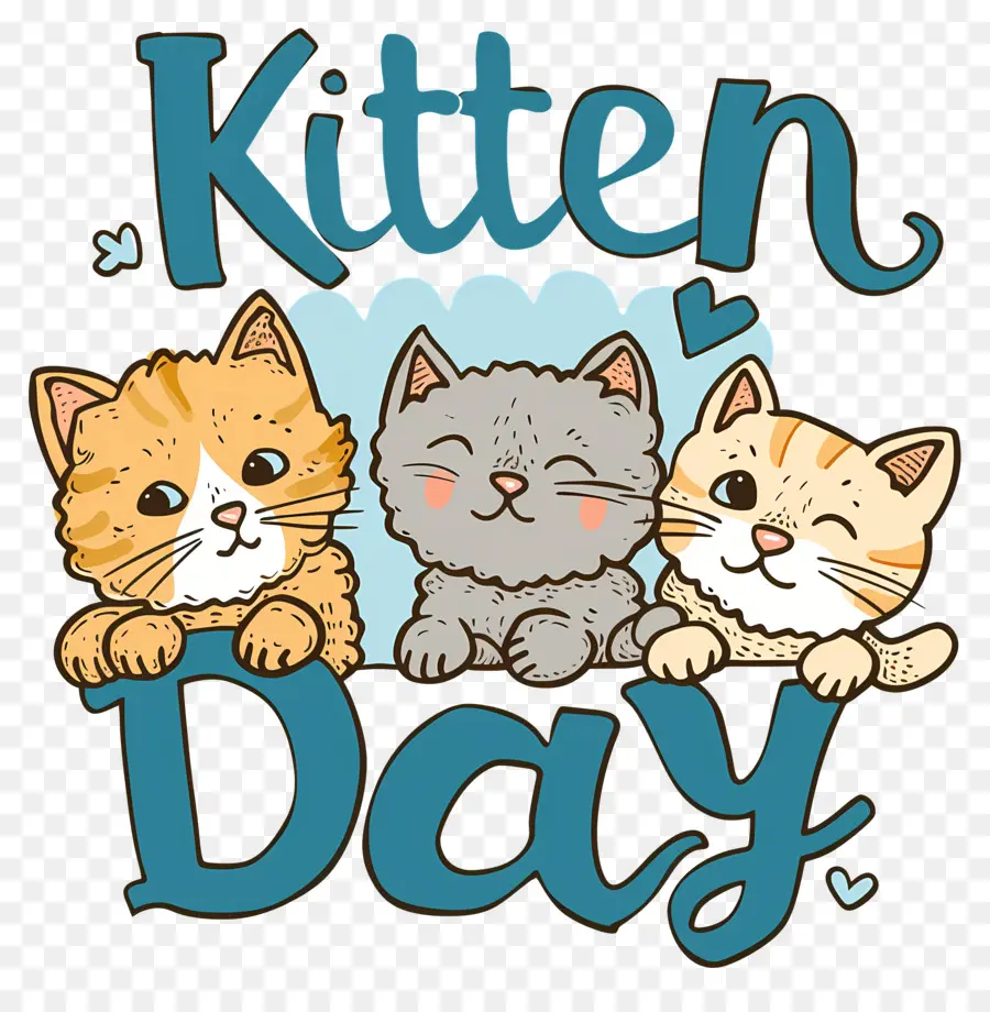 Día De Gatito，Los Gatos PNG