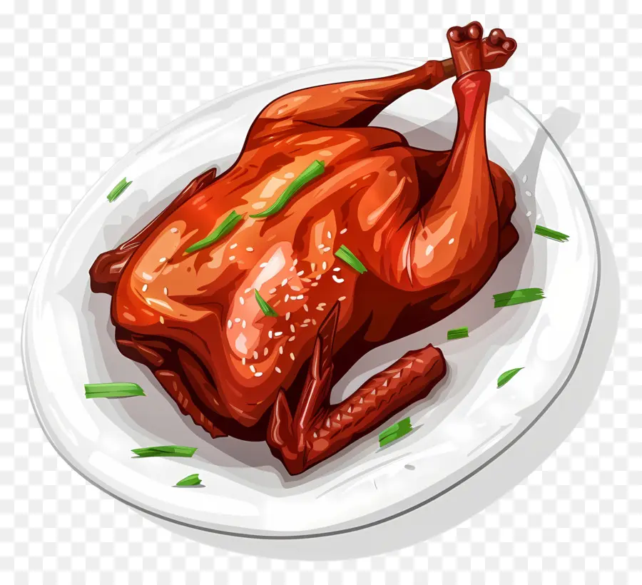 Pato Asado，Pollo Asado PNG