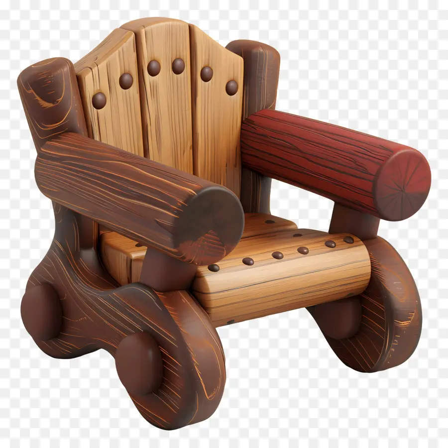 Silla De Madera，Diseño De Tablones PNG