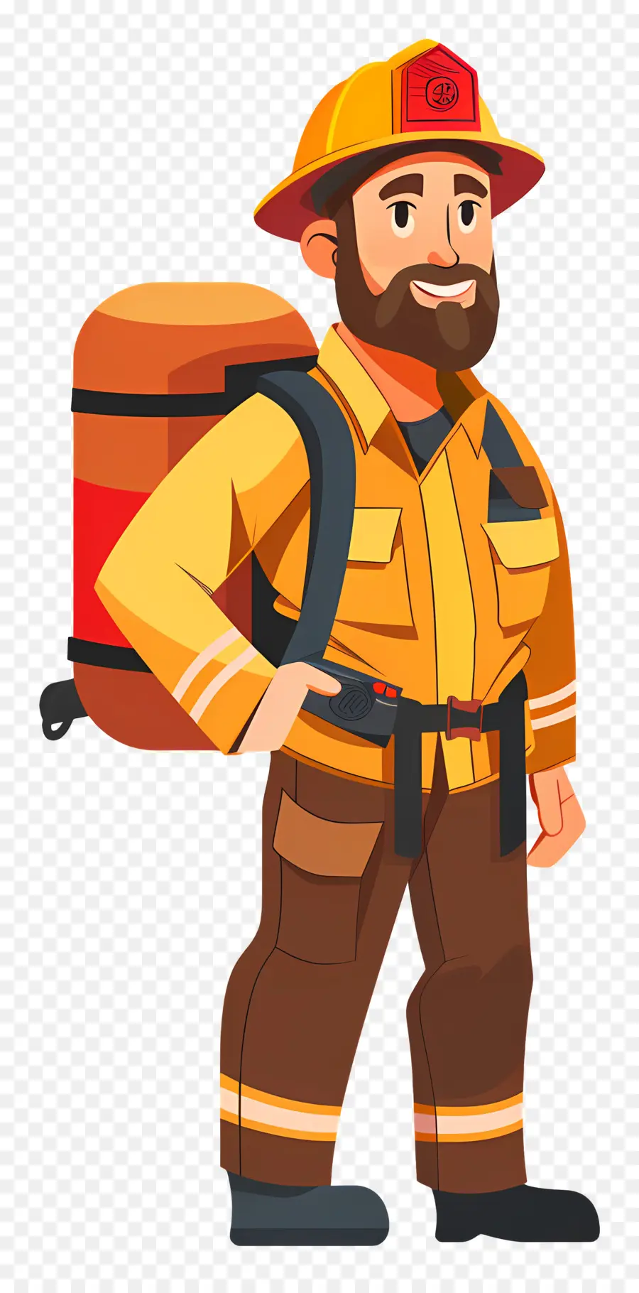 Bombero Forestal，La Historieta PNG