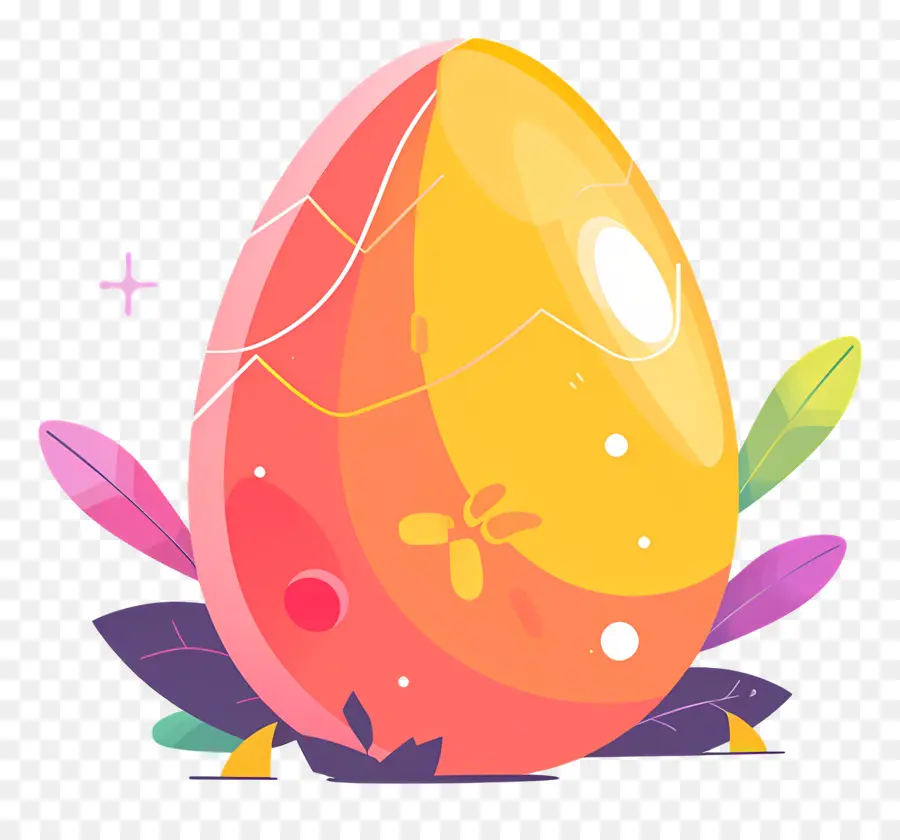 Huevo De Pascua，Colorido PNG