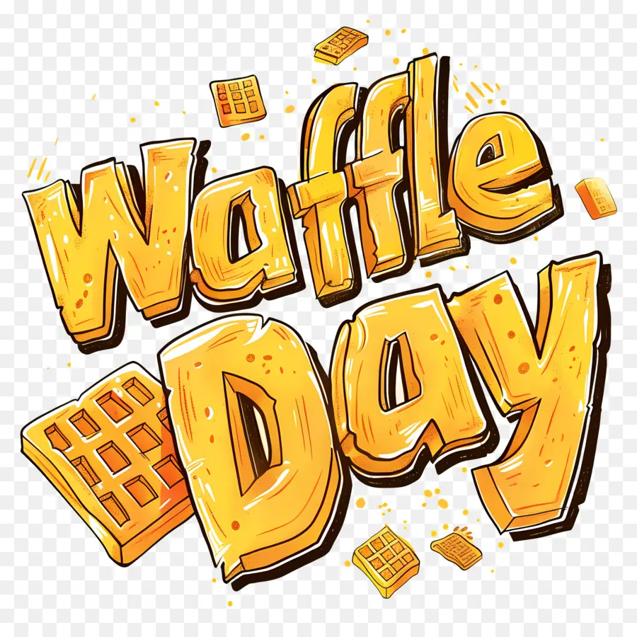 Waffle Día，Waffle PNG