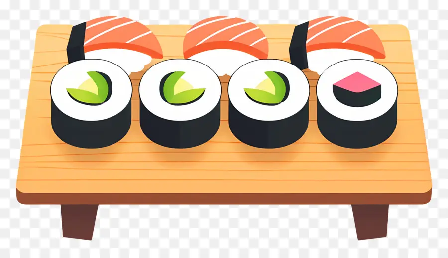 Sushi，La Comida Japonesa PNG