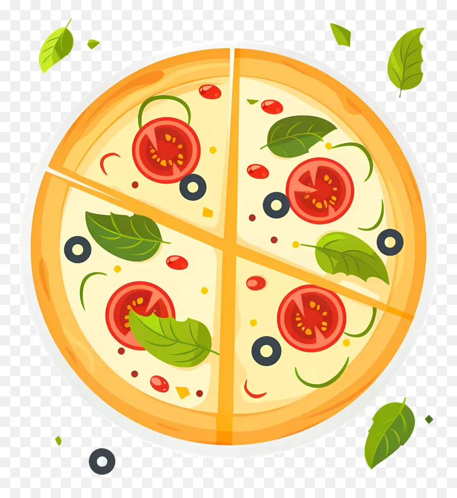 Pizza，Tomate PNG