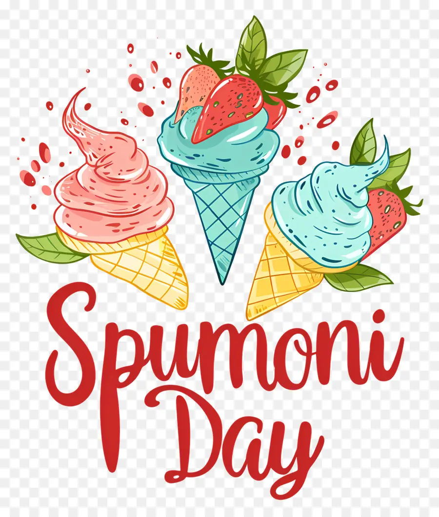 Día Del Spumoni，Spumoni PNG