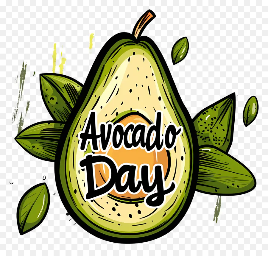 Día De Aguacate，Aguacate PNG