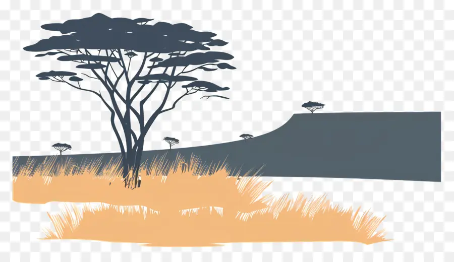 El Parque Nacional De Serengeti，Paisaje PNG