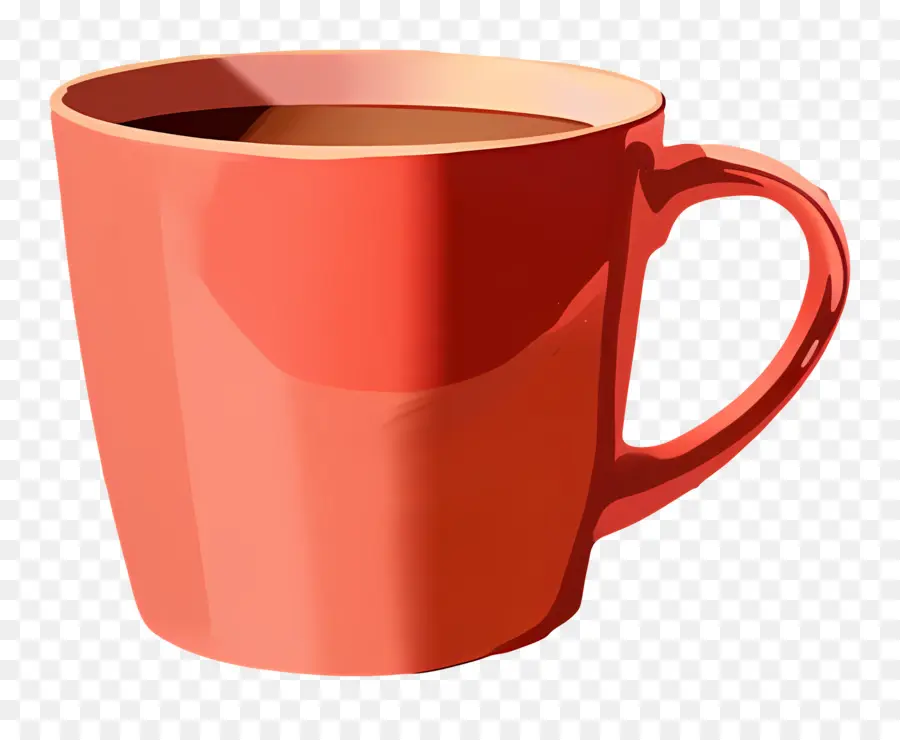 Americano，Taza Rosa PNG