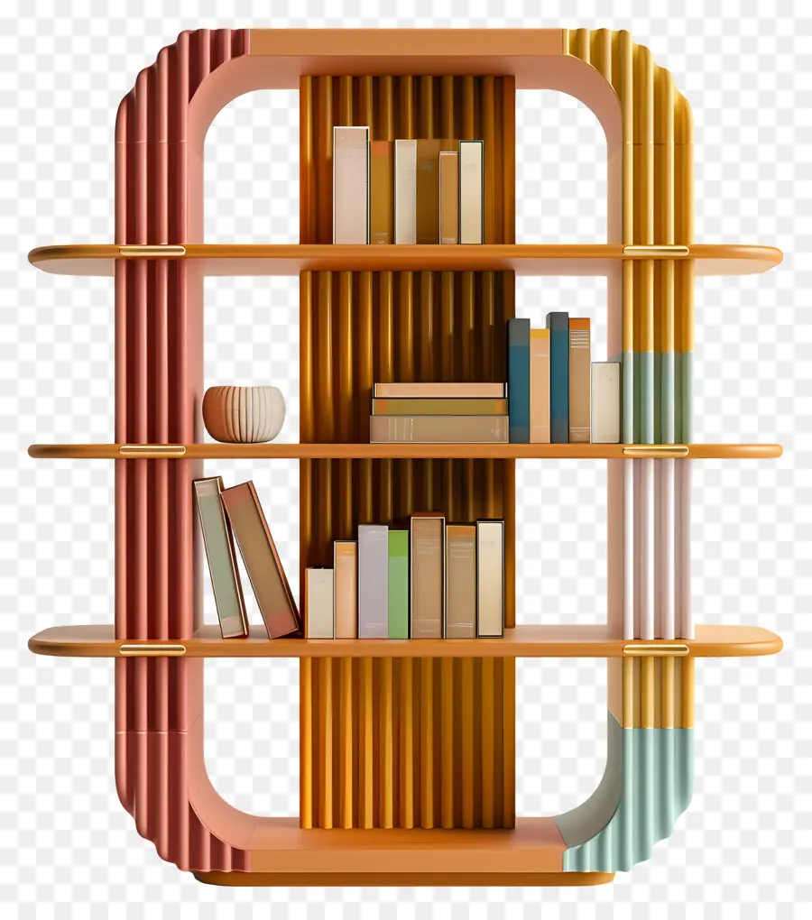 Estantería，Bookshelf PNG