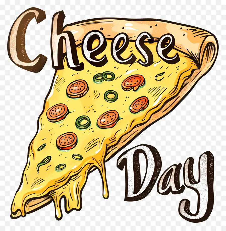 Día De La Pizza De Queso，Pizza PNG