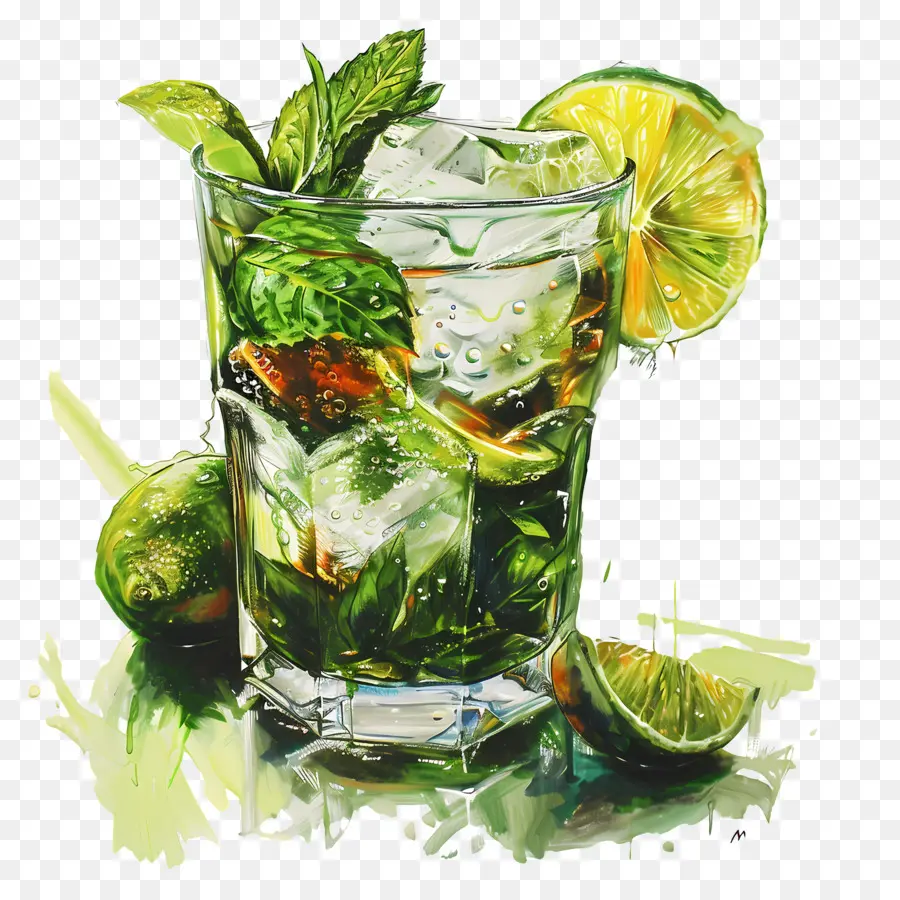 Día De Mojito，Jugo De Limón PNG