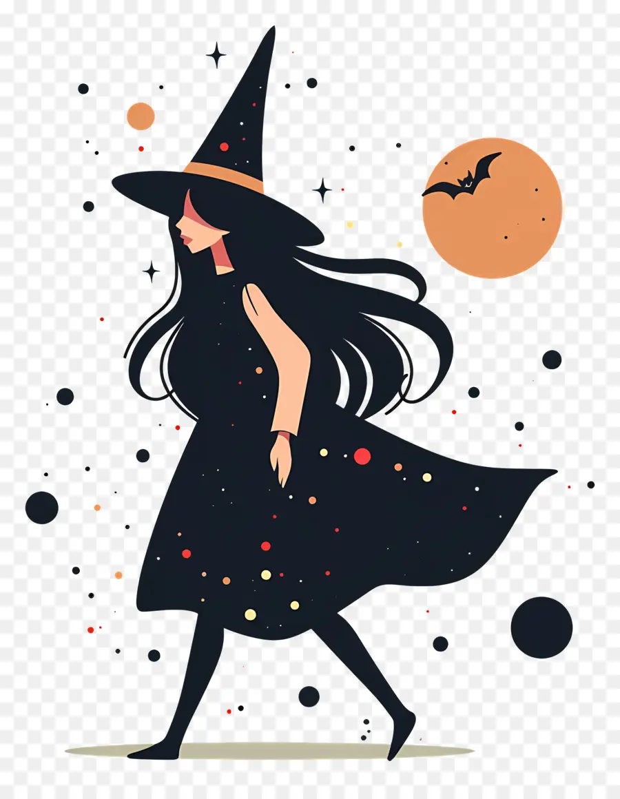 Bruja，Halloween PNG