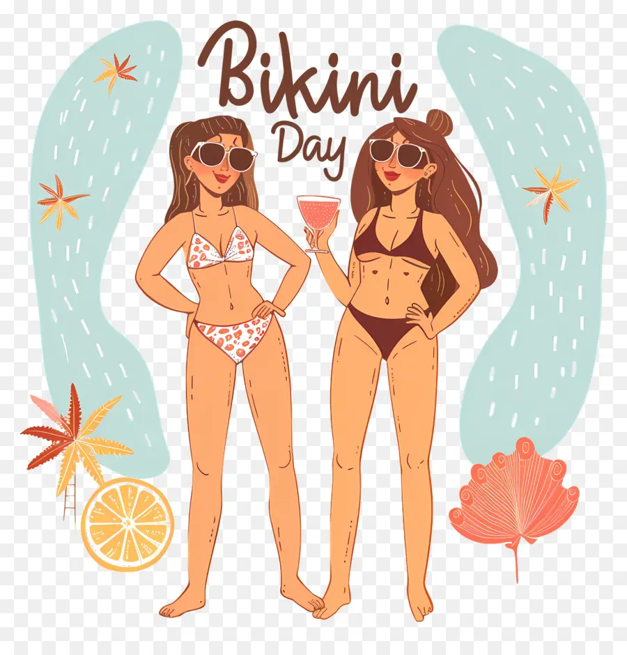 Día De Bikini，Trajes De Baño PNG