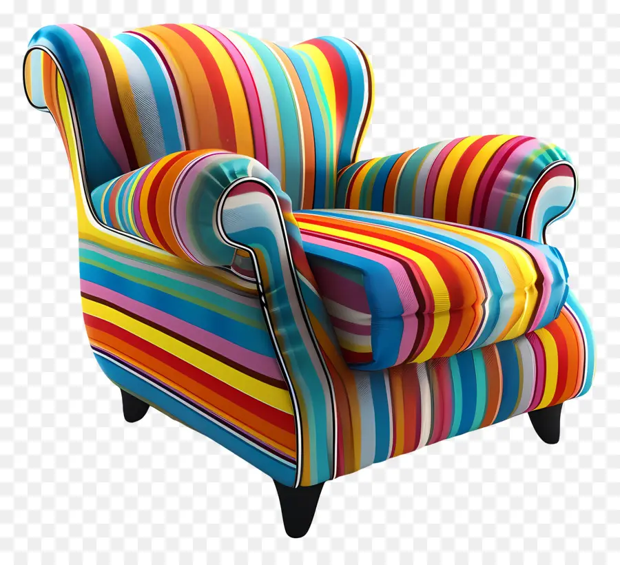 Sillón，Sillón Colorido PNG