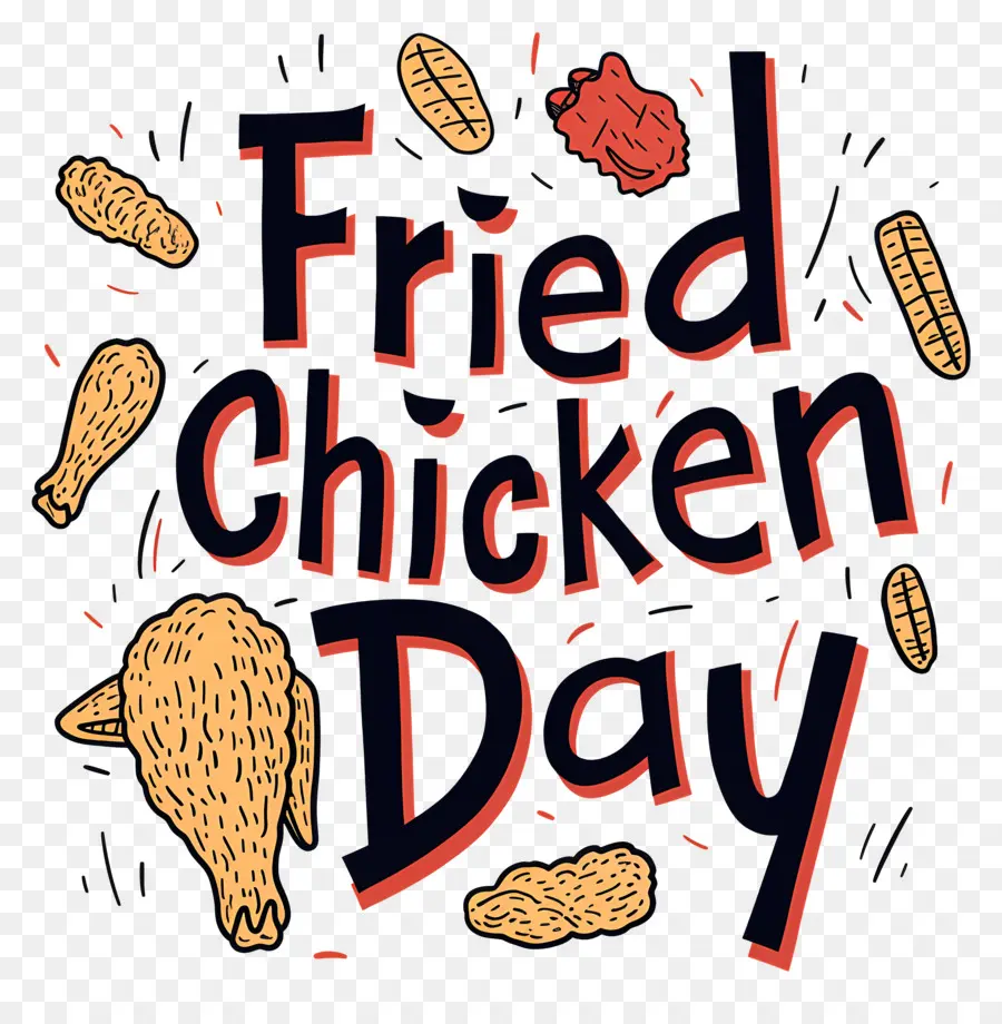 Día De Pollo Frito，El Pollo Frito PNG