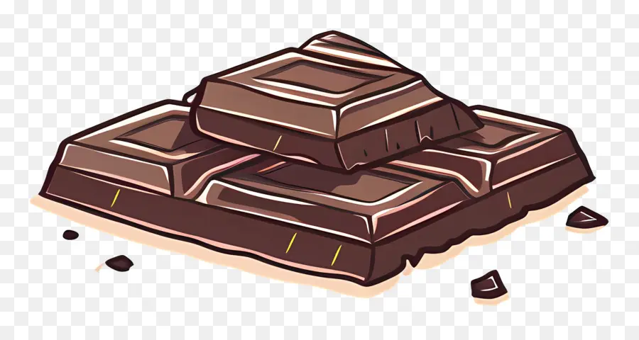 Barra De Chocolate，Barras De Chocolate PNG