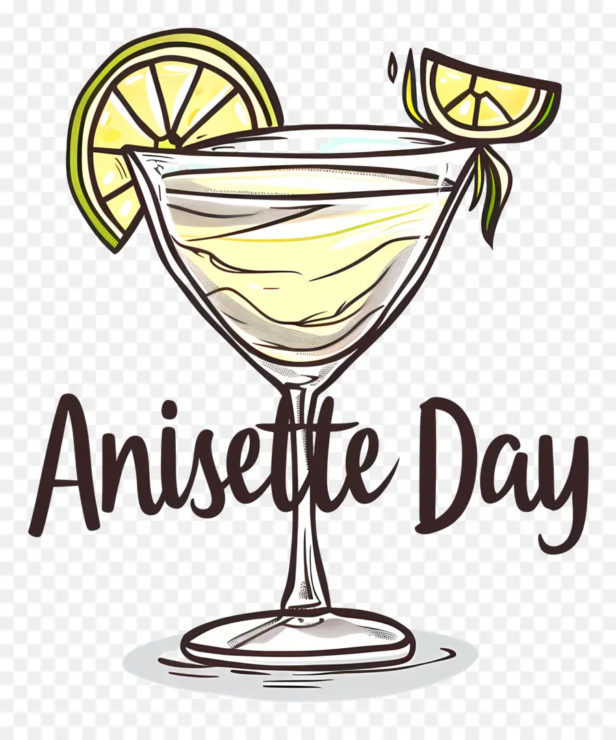 Día De Anisette，Copa De Cóctel PNG