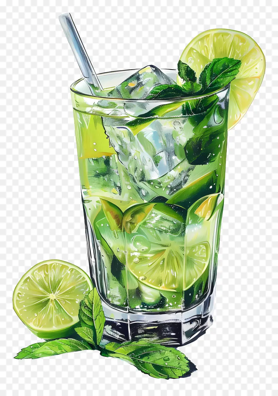 Día De Mojito，Jugo De Limón PNG