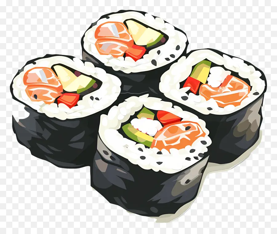 Rollos，Rollos De Sushi PNG