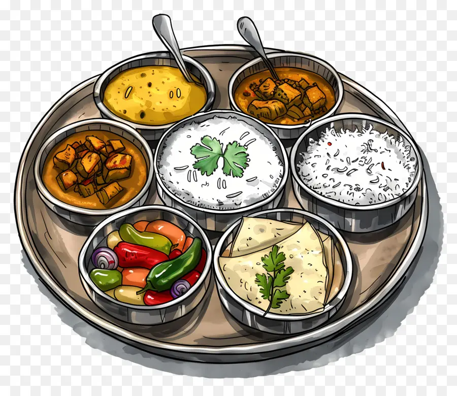 Thali Indio，Thali PNG