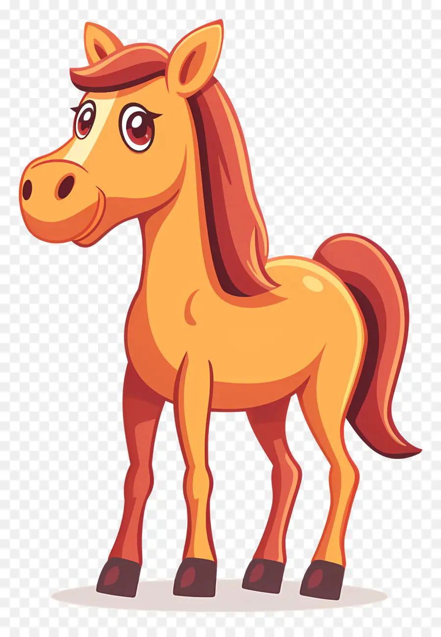 Dibujos Animados De Caballos，Caballo PNG