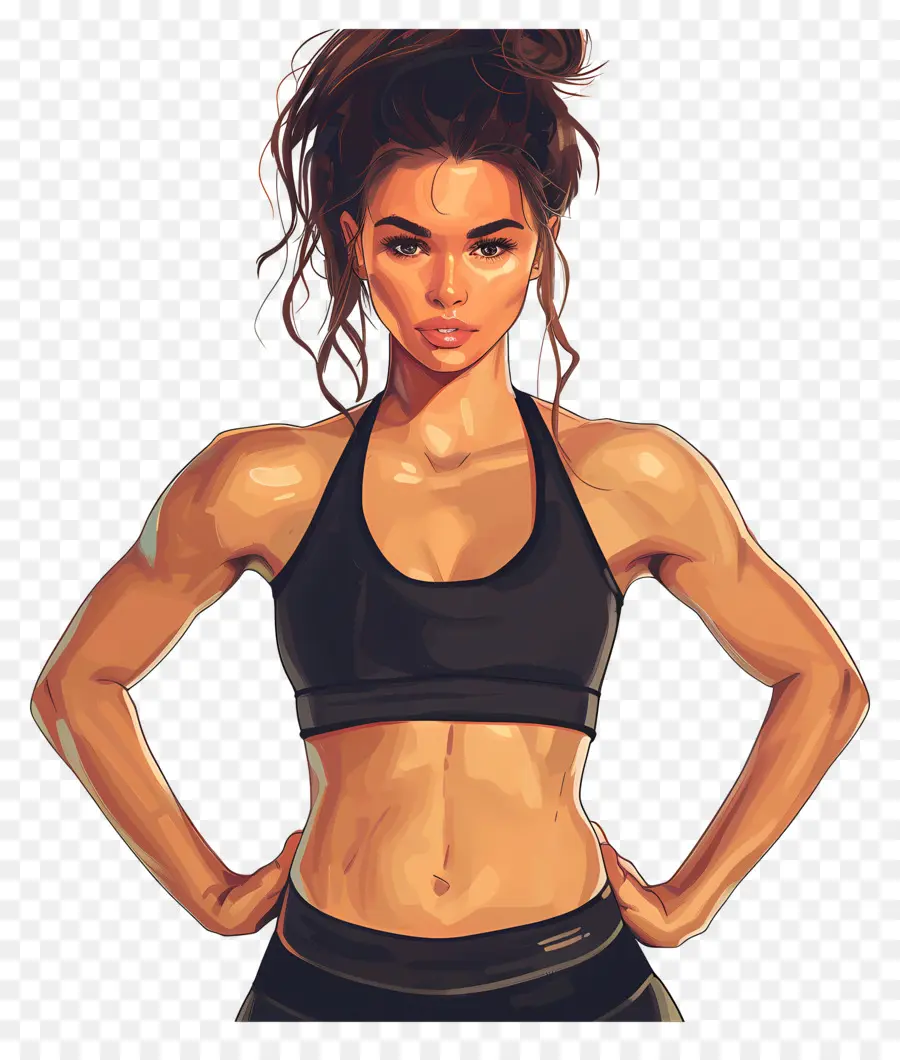 Fitness Mujer，Fitness PNG