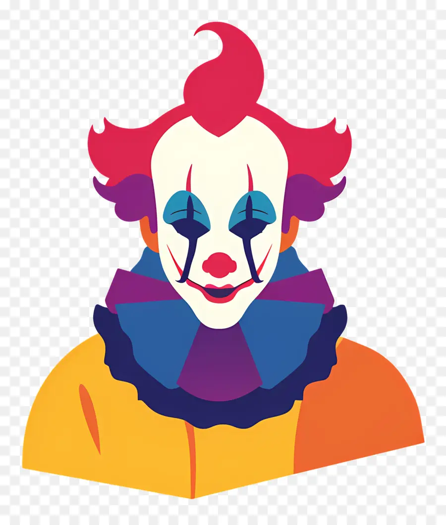 Payaso，El Pelo Rojo PNG