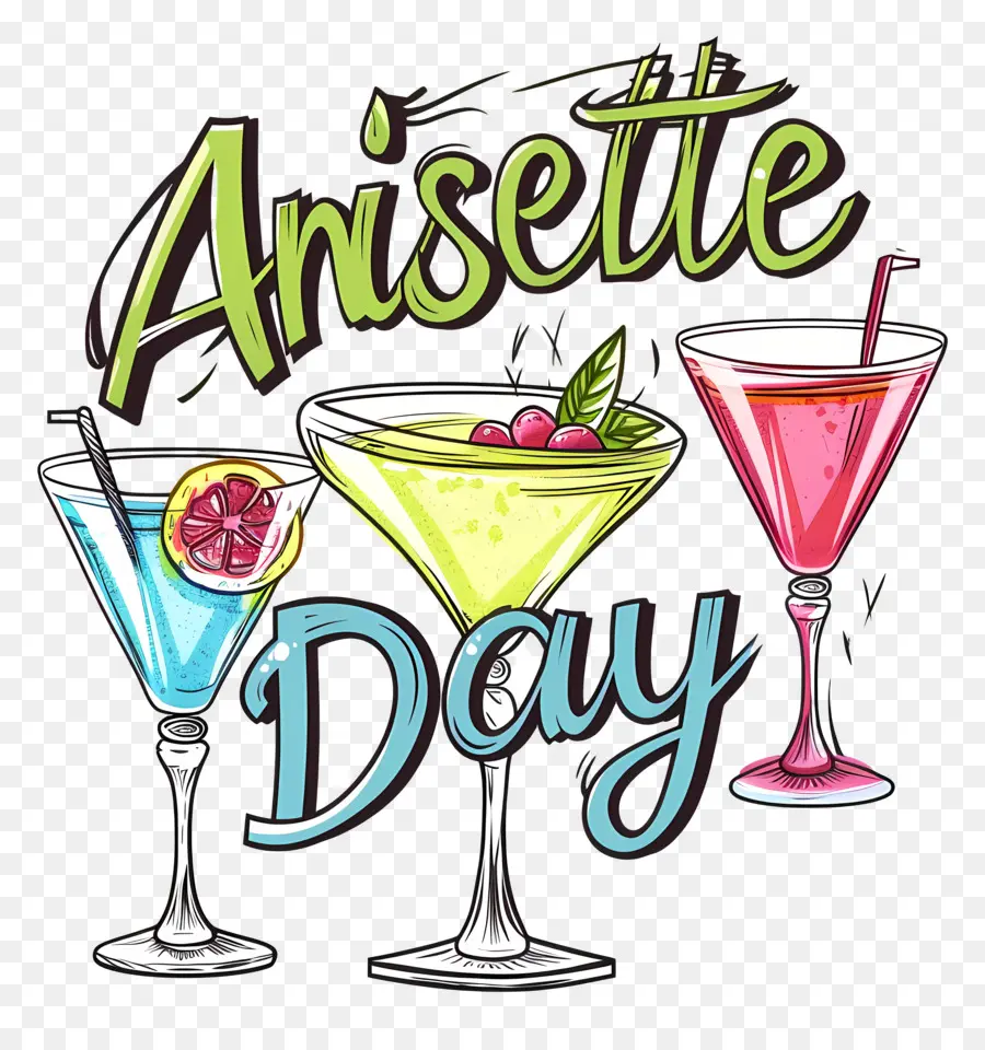 Día De Anisette，Coctel PNG