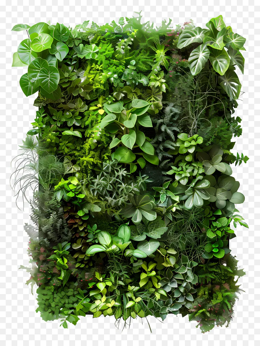 Jardín Vertical，Verdor PNG