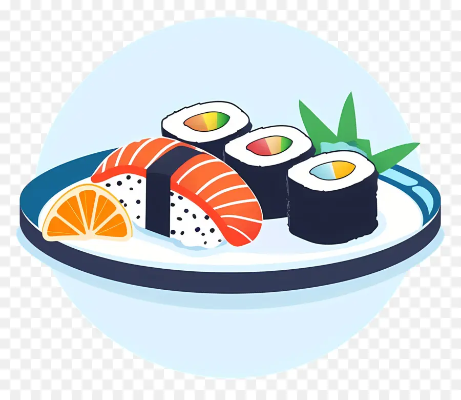Sushi，Aguacate PNG